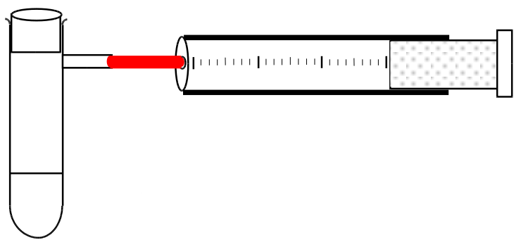 Reaktion von Mg mit HCl - Wasserstoffdarstellung